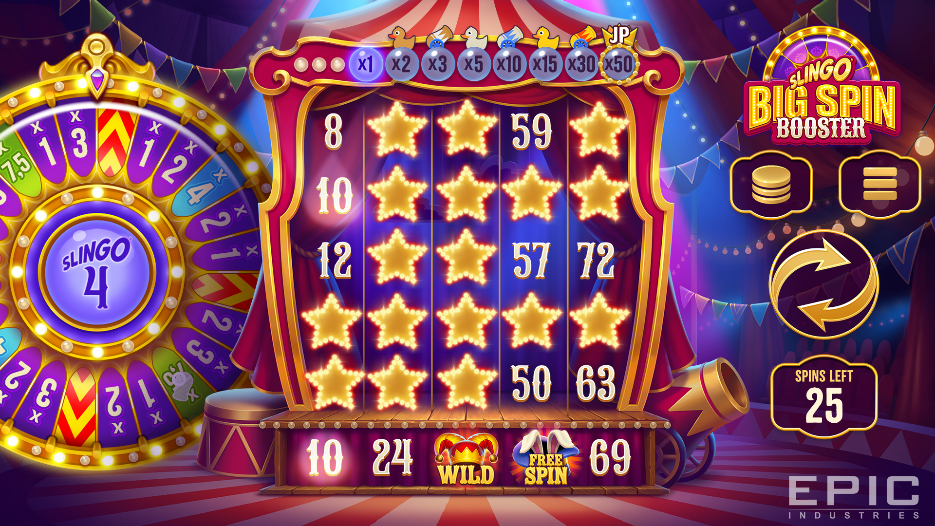 Game artwork showcase